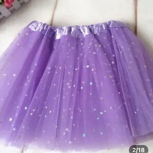 Girls/kids Glitter tutu skirt(NIB),lavender